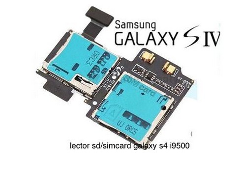 Flex Slot Lector Sim Card Micro Sd Para Samsung S4 I9500